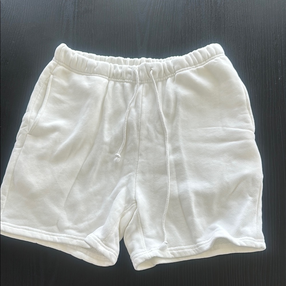 White Women’s Sweat Shorts